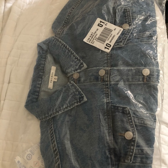 Jean Jacket Medium Wash Size Medium PacSun - Picture 7 of 7